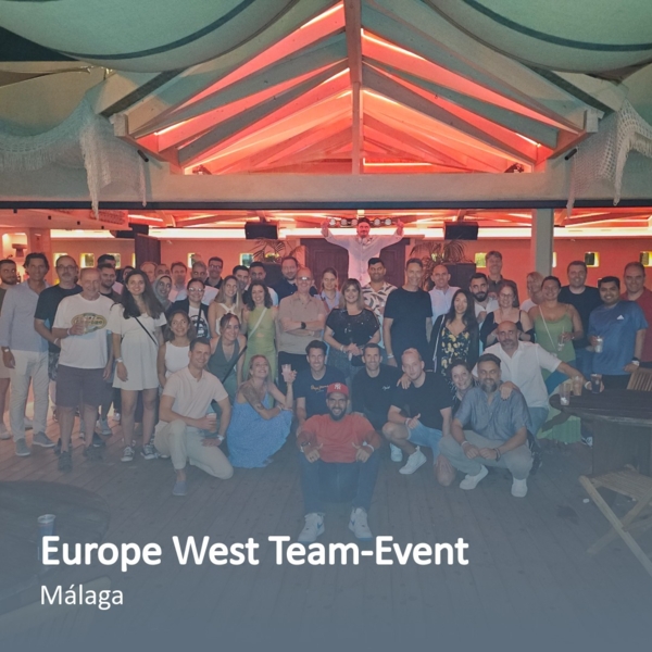 The Europe West team gathered in Málaga for an inc ...